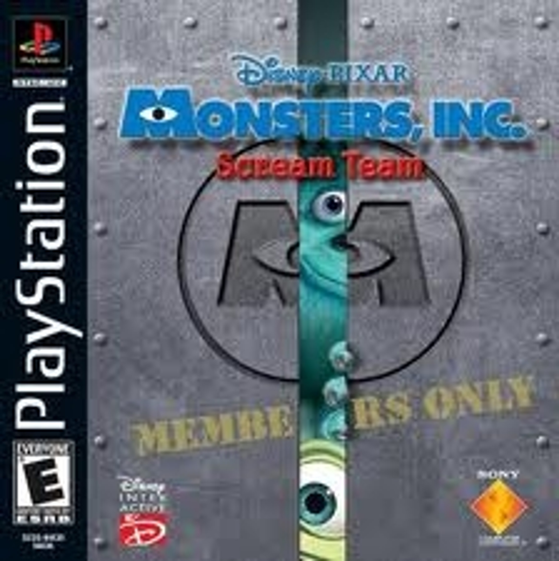 Monsters, Inc. Scream Team Playstation 1 PS1 Game For Sale DKOldies